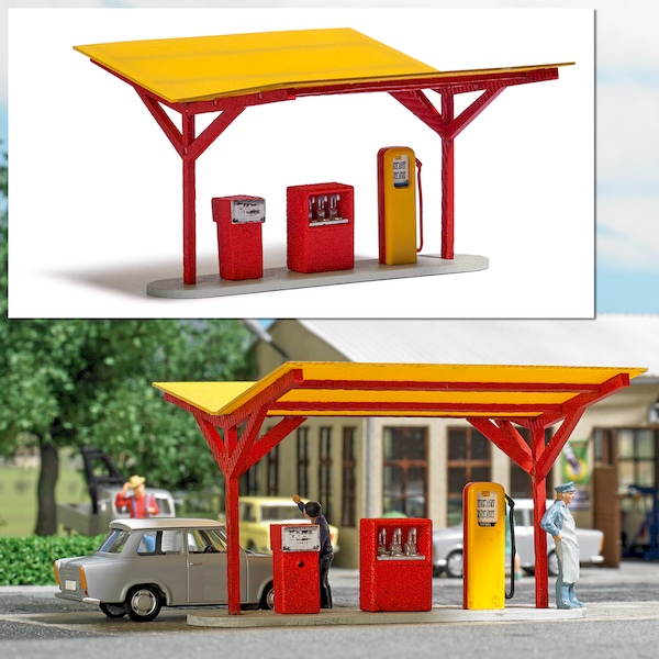 Bild von Busch 8810 Tankstelle TT | Gebäude Spur TT