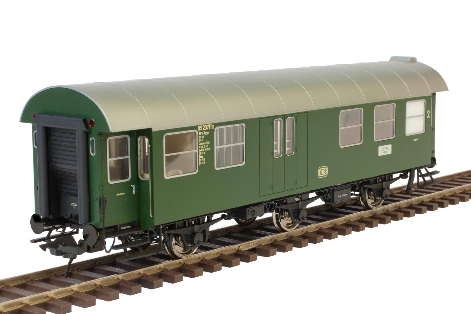 Bild von Lenz 41242-05 Spur 0 Umbauwagen BPw3yge, 2. Klasse DB Epoche 3