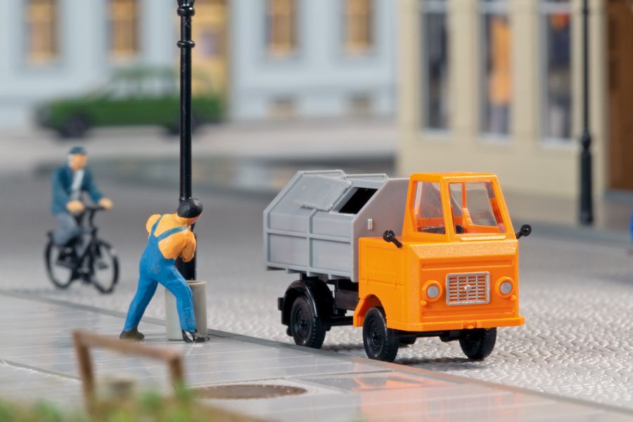 Bild von Auhagen 43671 TT Multicar M22 Abfallsammler | Modellautos 1:120 Spur TT
