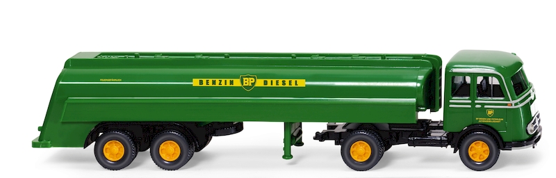 Bild von Wiking 088266 H0-Tanksattelzug BP Eurotrain Sondermodell | Modellautos 1:87 Spur H0