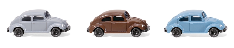 Bild von Wiking 090002 N Drei VW Käfer | Modellautos 1:160 Spur N