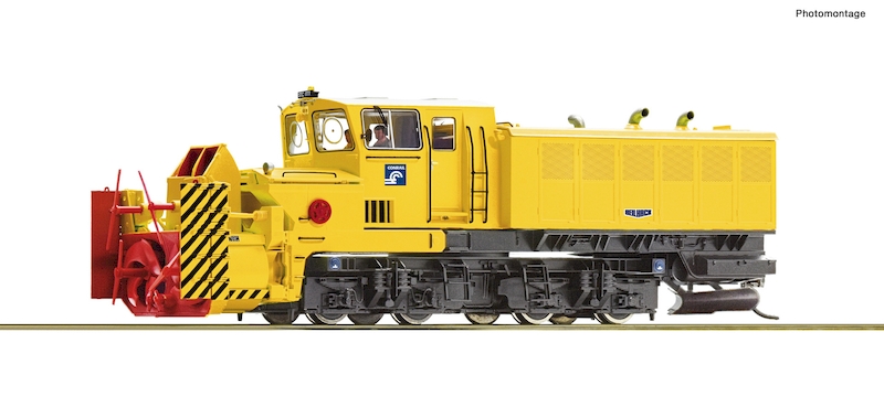 Bild von Roco 72804 H0 Schneeschleuder Conrail gelb digital | Funktionswagen Spur H0 digital