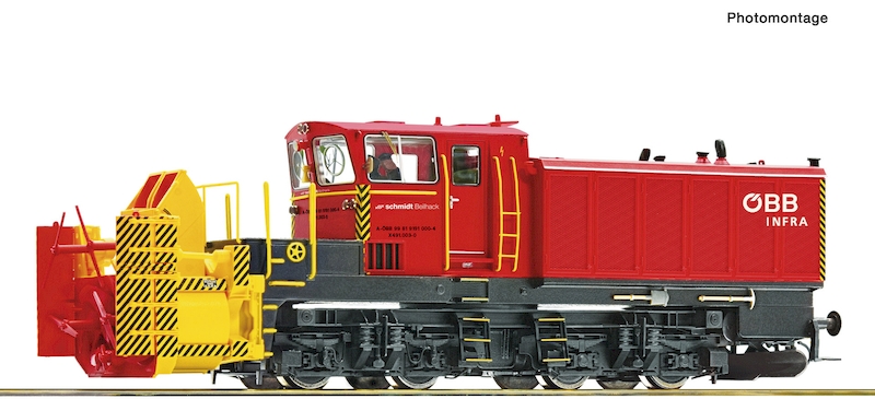Bild von Roco 79003 H0 Beilhack Schneeschleuder ÖBB AC digital Sound | Funktionswagen Spur H0 digital