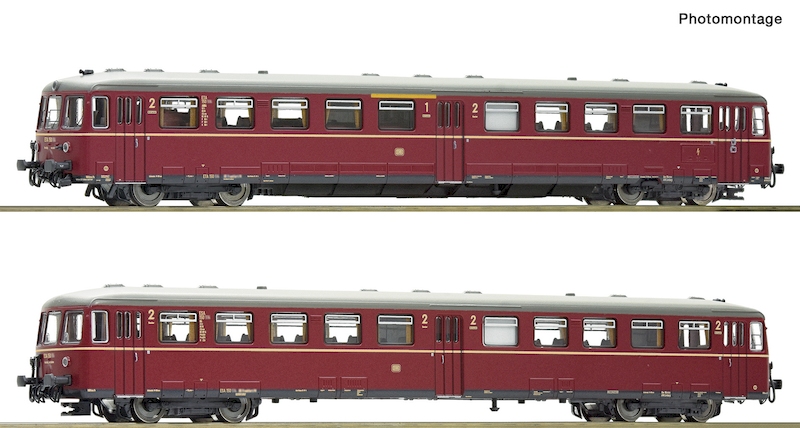 Bild von Fleischmann 740103 N Akkutriebwagen ETA 150 mit Steuerwagen DB DC | Triebwagen Spur N analog