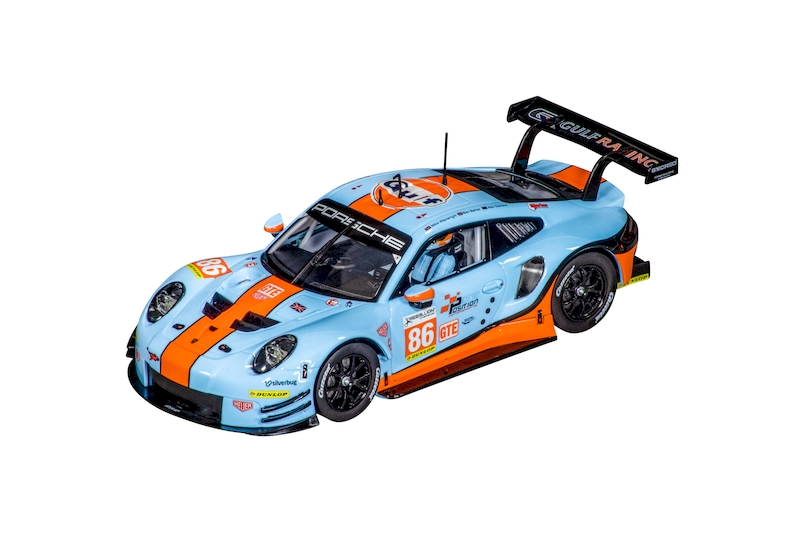 Bild von Carrera 23931 Digital 124 Auto Porsche 911 RSR Gulf Racing, Mike Wainwright, No.86, Silverstone 2018 | Carrera Digital 124 Autos