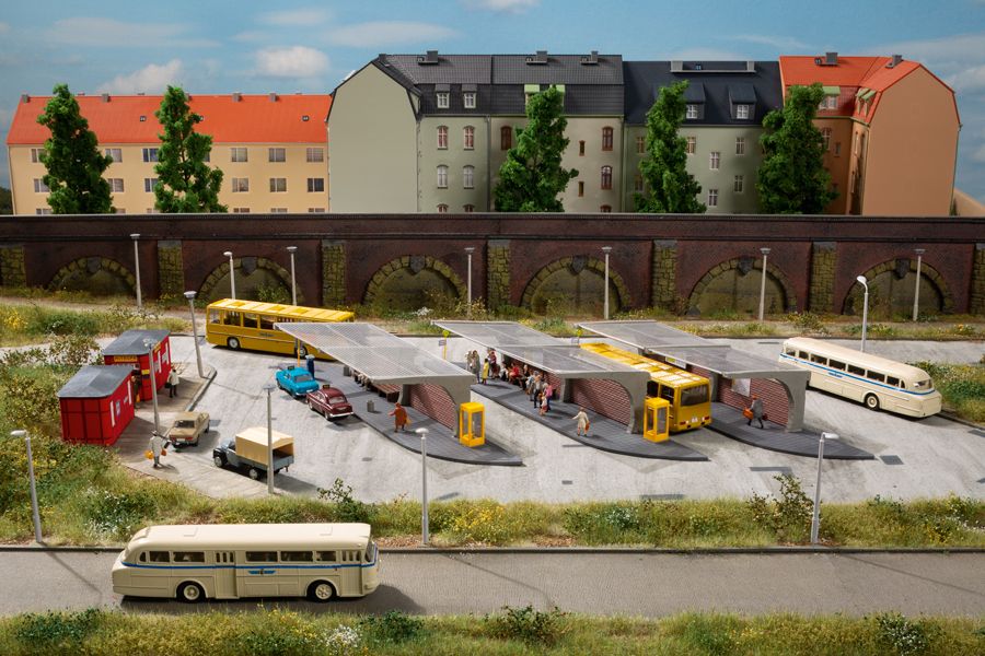 Bild von Auhagen 13349 TT Busbahnhof | Gebäude Spur TT