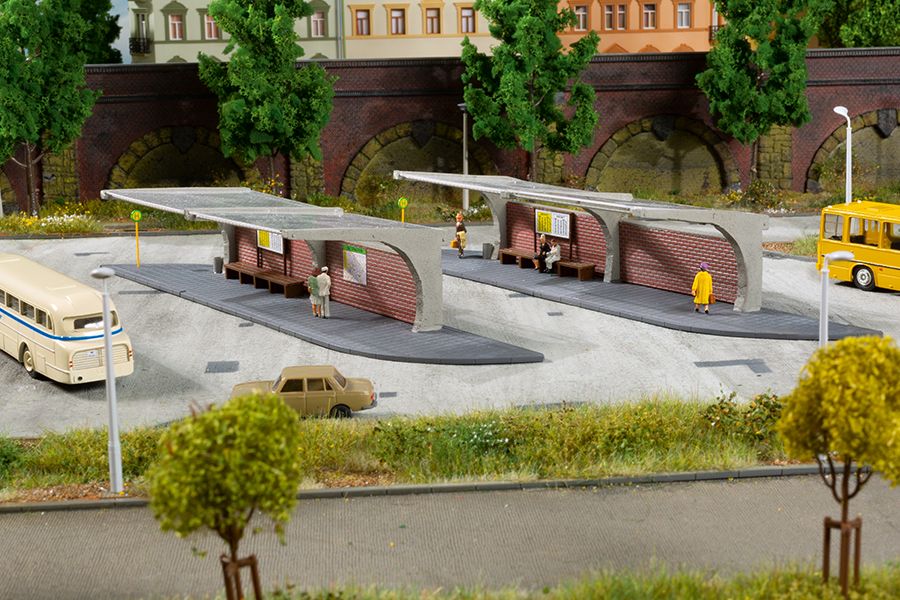 Bild von Auhagen 13350 TT Erweiterung Busbahnhof | Gebäude Spur TT