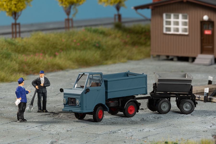 Bild von Auhagen 41676 HO Multicar M22 Hochbordkipper | Modellautos 1:87 Spur H0 Bausatz