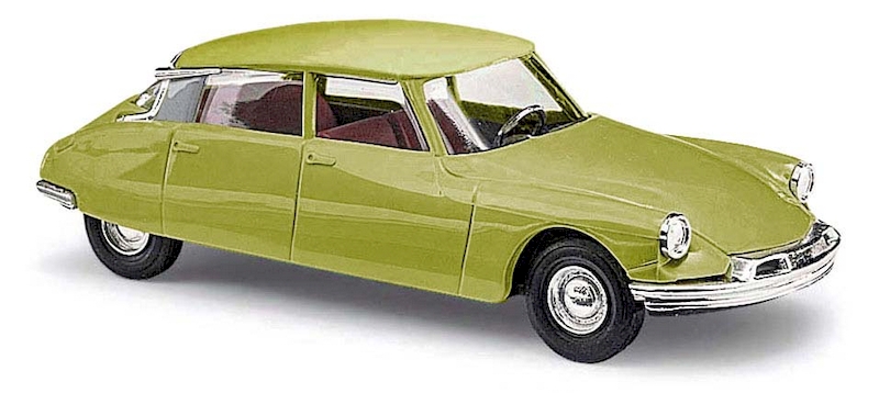 Bild von Busch 48029 H0 Citroën DS19 grün | Modellautos 1:87 Spur H0