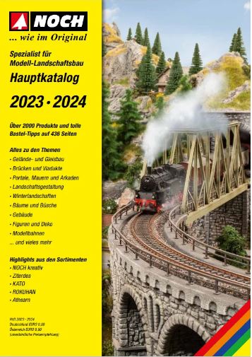 Bild von Noch 72230 Katalog 2023/2024 Deutsch | Modelleisenbahn Kataloge