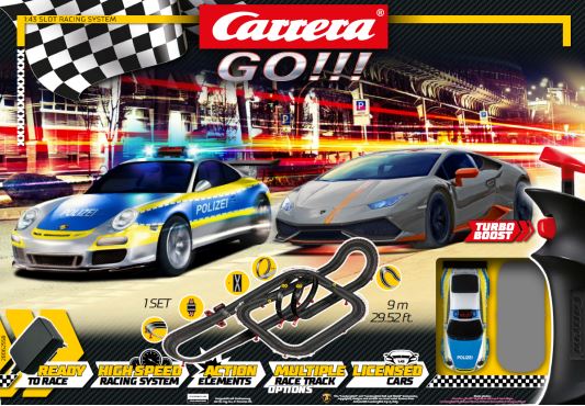 Bild von Carrera 62558 GO Set "Super Chase", Rennbahnset in 1:43 | Carrera Go Sets