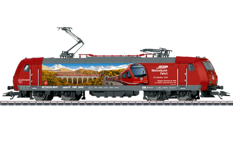 Märklin H0 BR185 RhB Elektrolokomotive, Neuheit Herbst 2022 Märklin H0 BR185 RhB Elektrolokomotive, Neuheit Herbst 2022