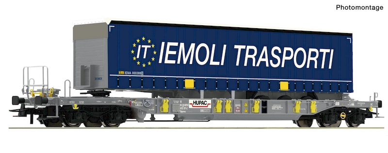 Bild von Roco 76236 H0 Taschenwg. T3 Hupac + Iemoli | Güterwagen Spur H0