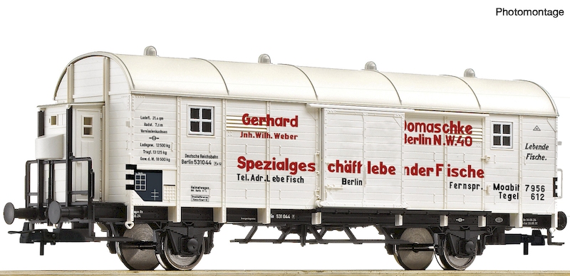 Bild von Roco 6600039 H0 Fischtransportwagen DRG | Güterwagen Spur H0