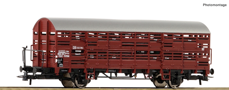 Bild von Roco 76607 H0 Kleinvieh Verschlagwagen DB | Güterwagen Spur H0