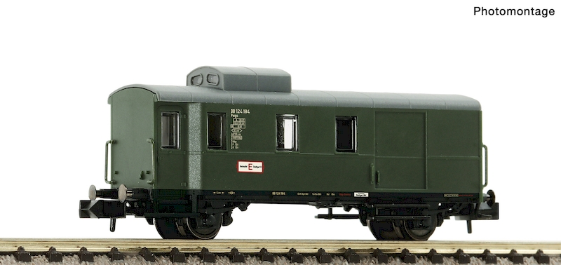 Bild von Fleischmann 830153 N Packwagen Pwgs41 mit Kanzel | Güterwagen Spur N