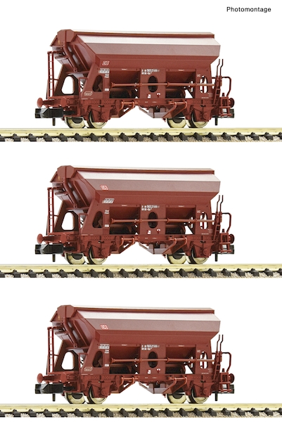 Bild von Fleischmann 830358 N 3-teiliges Set Selbstentladewagen | Güterwagen Spur N