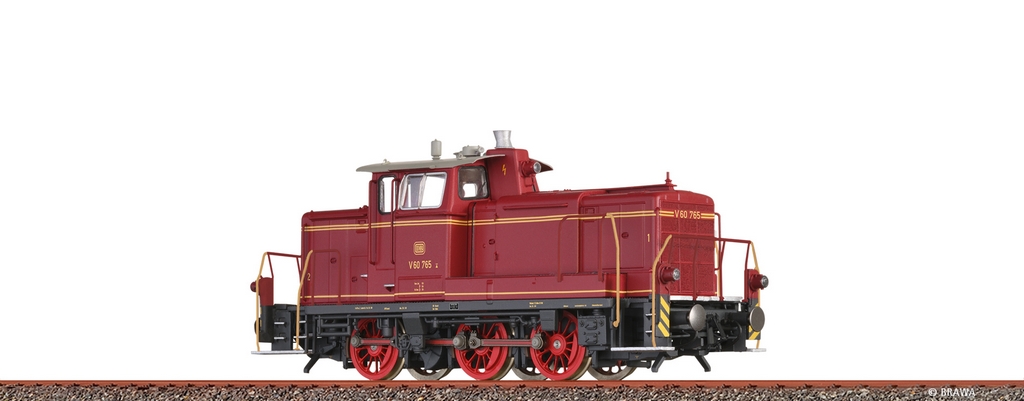 Bild von Brawa 42416 H0 Diesellok V60 DB, Epoche III, DC Analog BASIC+ | Lokomotiven Spur H0 analog
