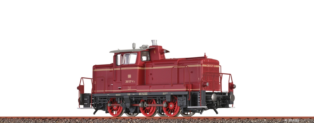 Bild von Brawa 42420 H0 Diesellok 260 DB, Epoche IV, DC Analog BASIC+ | Lokomotiven Spur H0 analog