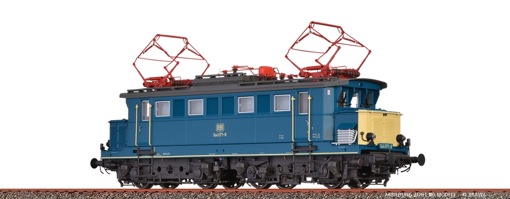 Bild von Brawa 63114 N E-Lok 144 DB, Epoche IV, BASIC+ | Lokomotiven Spur N analog