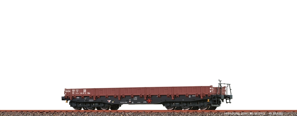 Bild von Brawa 67040 N Schwerlastwagen RRym DR, Epoche III | Güterwagen Spur N