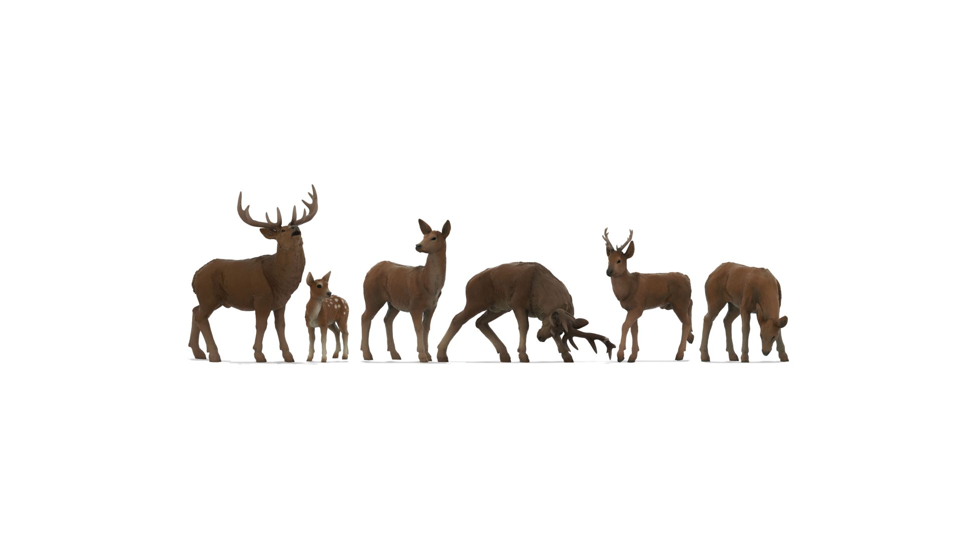 Picture of Noch 44541 Z Hirsche | Figuren Spur Z