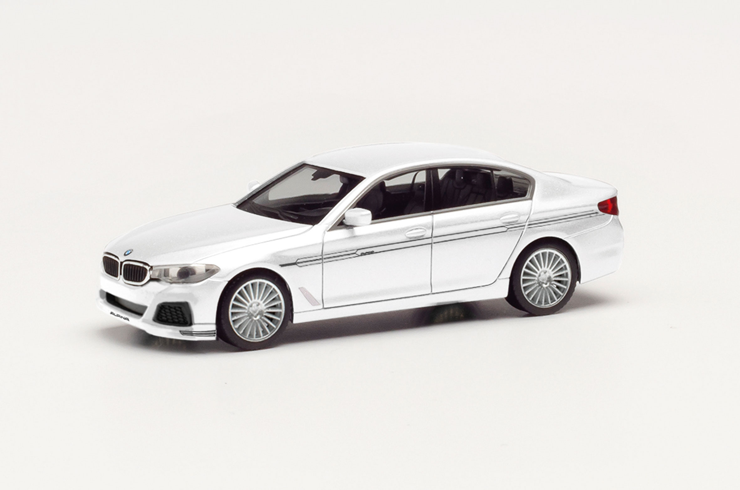 Bild von Herpa 421065 H0 BMW Alpina B5 Limousine, weiß | Modellautos 1:87 Spur H0