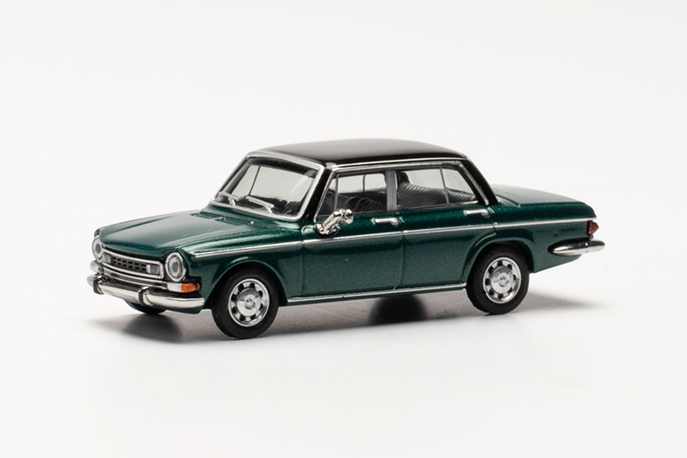 Bild von Herpa 430746-003 H0 Simca 1301 Spezial, grün-schwarz | Modellautos 1:87 Spur H0