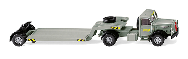 Bild von Wiking 050206 Tiefladesattelzug (Henschel) Schweizer Transportspezialist | Modellautos 1:87 Spur H0