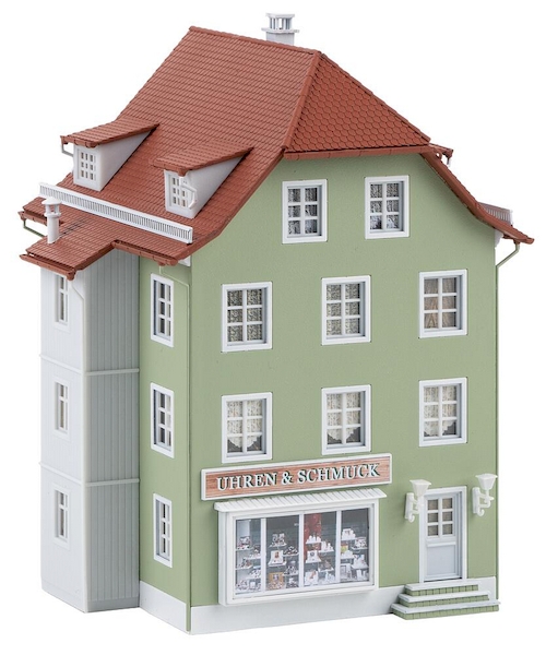 Bild von Faller 191791 H0 Stadthaus mit Juwelier | Gebäude Spur H0