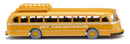 Bild von Wiking 070002 H0 Autobus Pullman MB O 6600 H "Kraftpost" | Modellautos 1:87 Spur H0