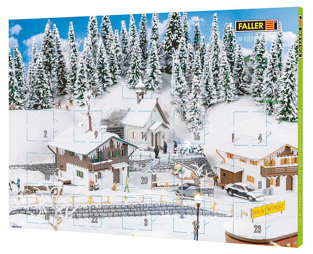 Bild von Faller 272001 N Adventskalender Figuren | Weihnachten