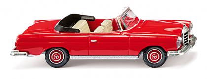 Bild von Wiking 015303 H0 MB 280 SE Cabrio - rot | Modellautos 1:87 Spur H0