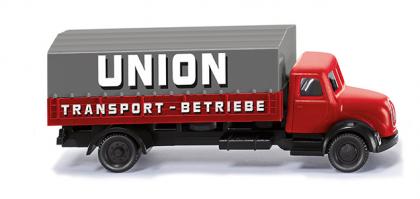 Bild von Wiking 094906 N Pritschen-Lkw (Magirus) "Union-Transport" | Modellautos 1:160 Spur N