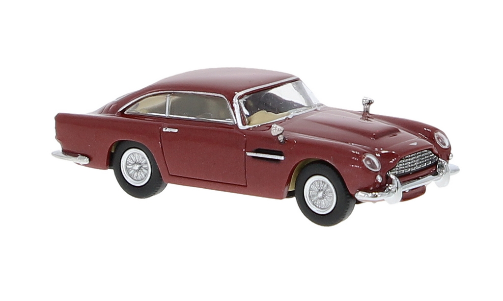 Brekina 15233 H0 Aston Martin DB5 dunkelrot