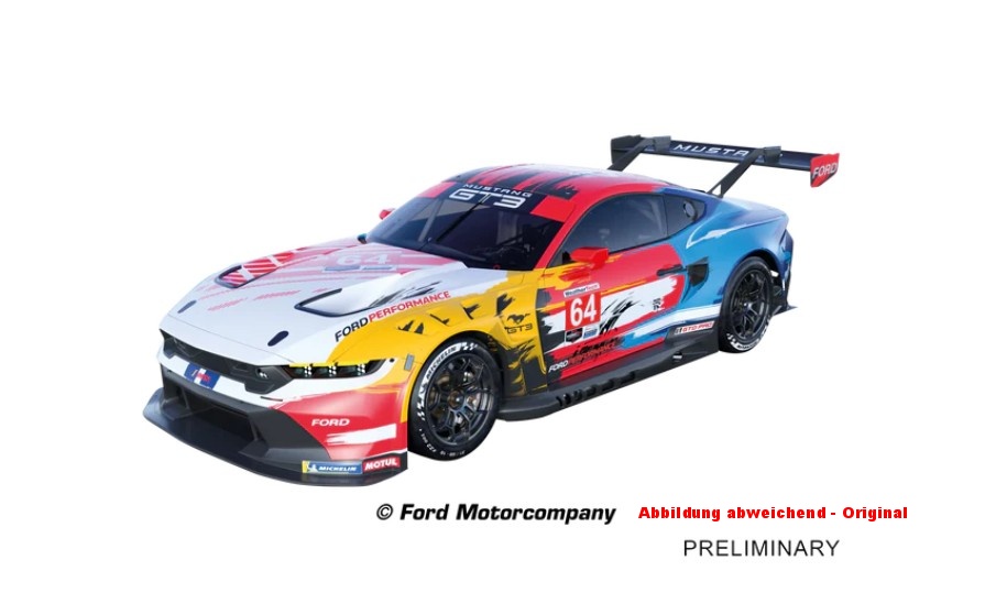 Picture of Carrera 32050 Digital 132 Auto Ford Mustang GT3 Champion Spirit, No.64
