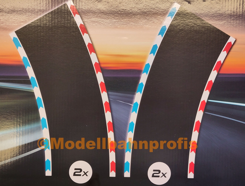 Carrera 52004 Carrera Hybrid Curves Radius 2 30° 2x L, 2x