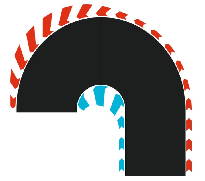 Carrera 52005 Carrera Hybrid Hairpin Curve 180° L/R