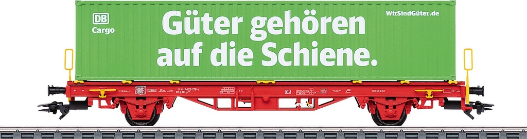 Bild von Märklin 47585 H0 Container-Tragwagen Lgs 580 DB Cargo