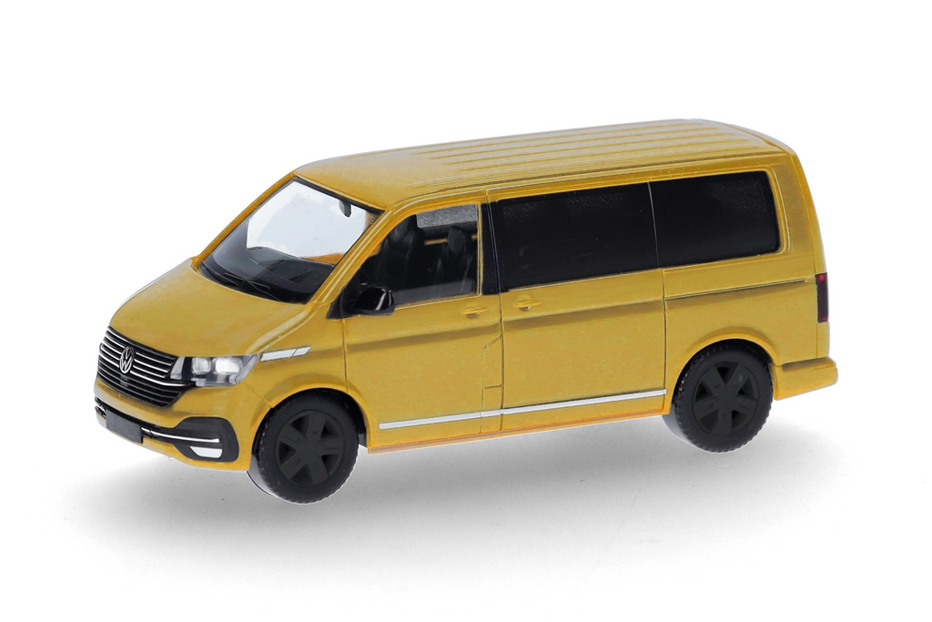 Bild von Herpa 096782-003 H0 VW T6.1 Caravelle, Grape Yellow