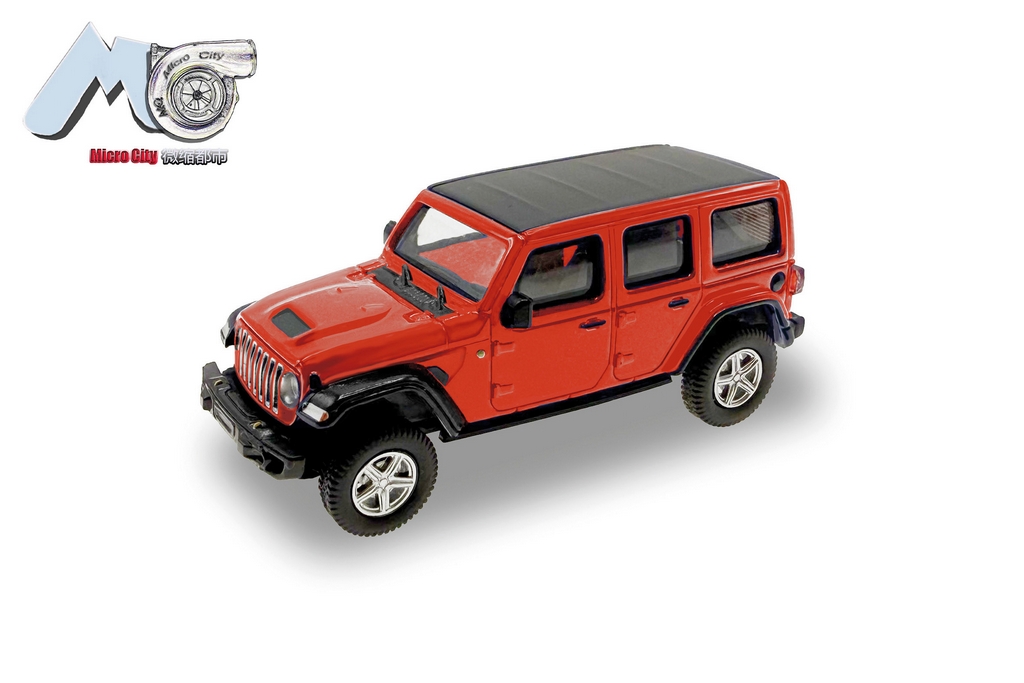 Picture of MicroCity 87MC000011 H0 Jeep Wrangler, rot