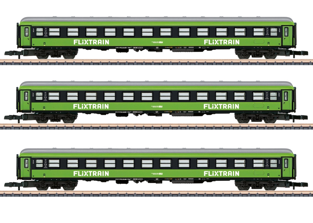 Picture of Märklin 87403 Schnellzugwagen-Set Flixtrain 1