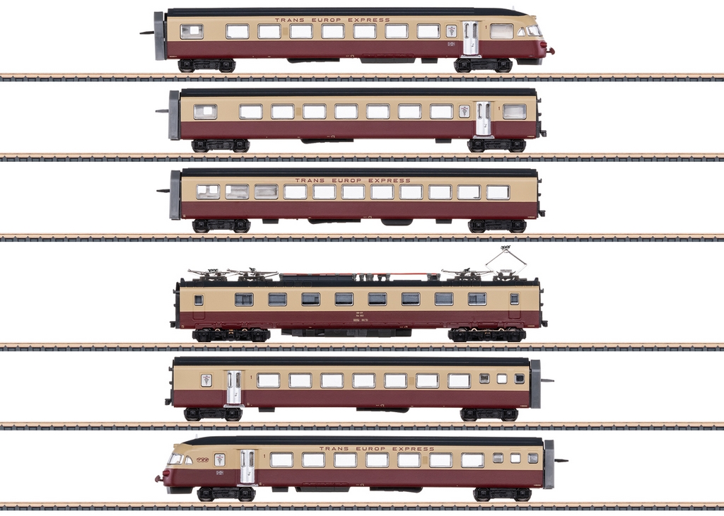 Picture of Märklin 88730 Z Schnelltriebwagenzug RAe TEE II SBB