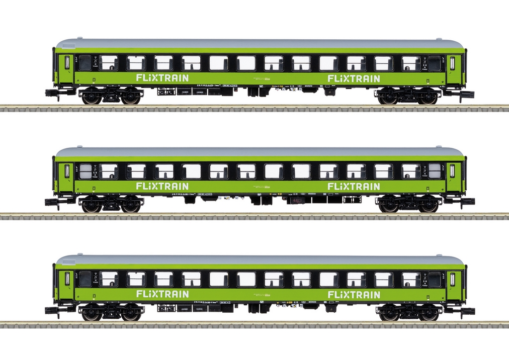 Picture of Trix 15462 N Schnellzugwagen-Set FlixTrain