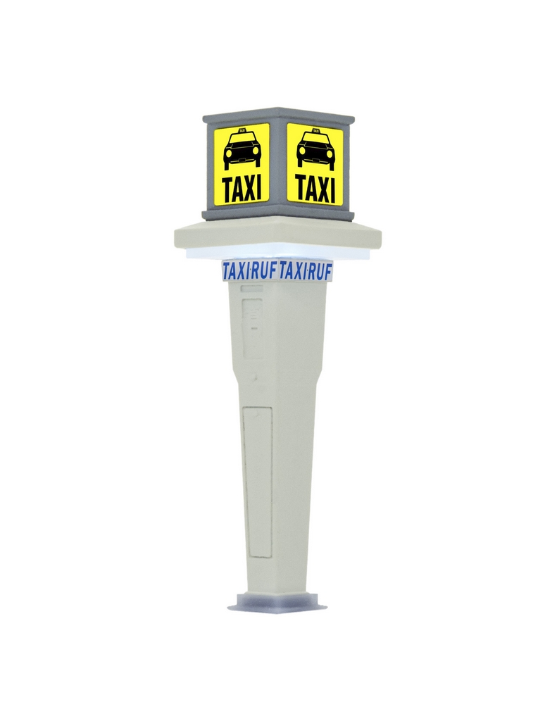 Bild von Viessmann 1378 H0 Taxistand mit LED-Beleuchtung