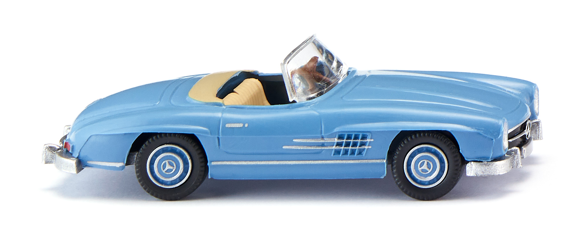 Picture of Wiking 023301 H0 Mercedes Benz MB 300 SL Cabrio hellblau