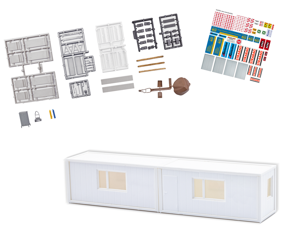 Bild von Busch 1087 H0 Container-Set Baustelle