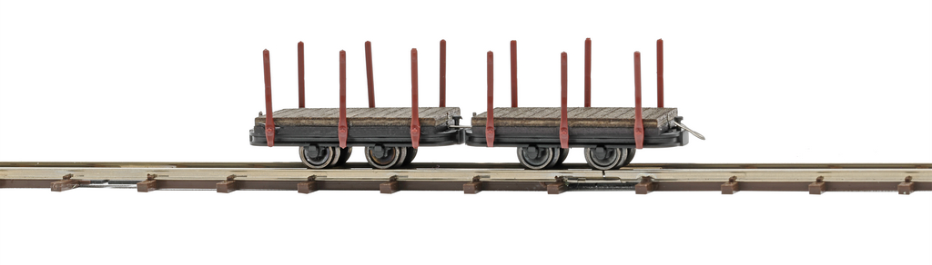 Bild von Busch 12225 H0f Zwei Einzelrungenwagen