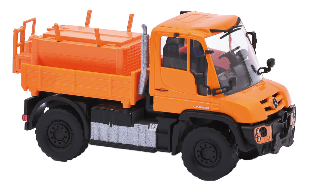 Bild von Busch 50932 H0 MB Unimog U430 mit Asphalt-Thermofass
