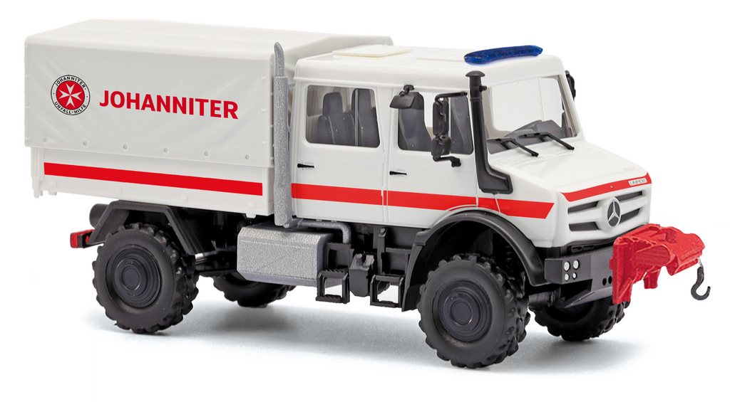 Bild von Busch 51084 H0 MB Unimog U5023, DK Johanniter